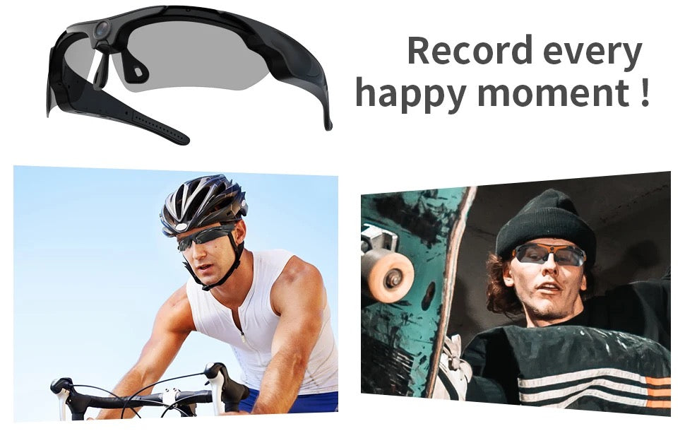 SportCam Glasses Estilo deportivo y moderno