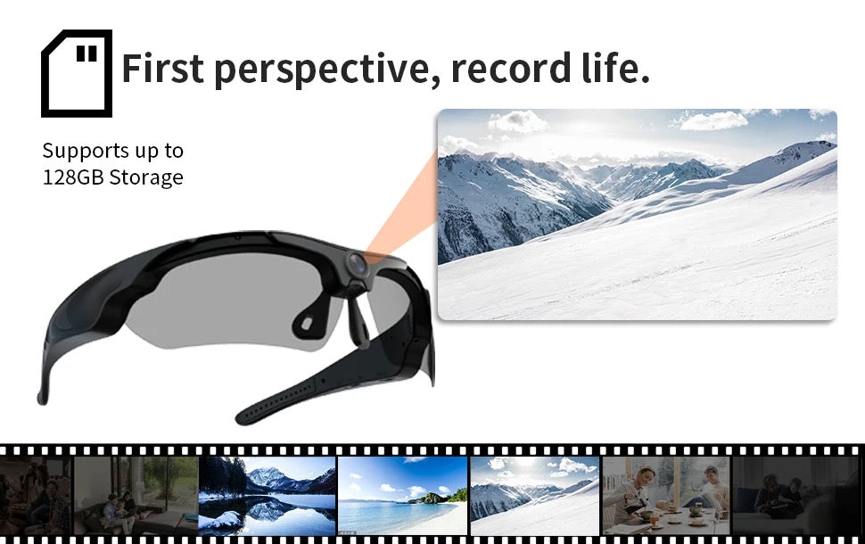 SportCam Glasses Estilo deportivo y moderno