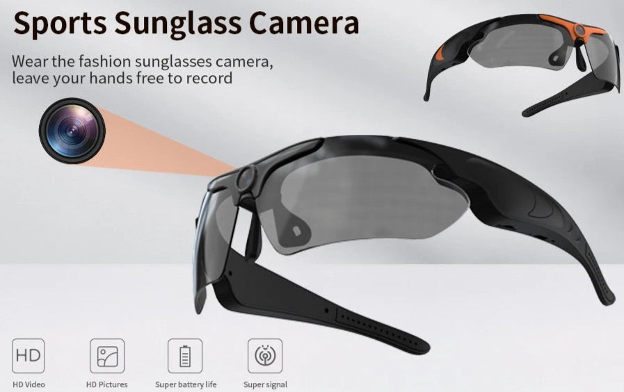 SportCam Glasses Estilo deportivo y moderno